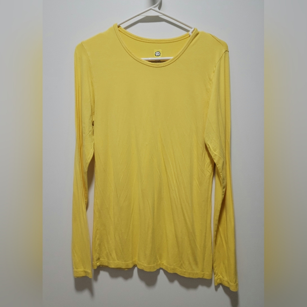 Yellow long sleeve Tee - Womens - Medium